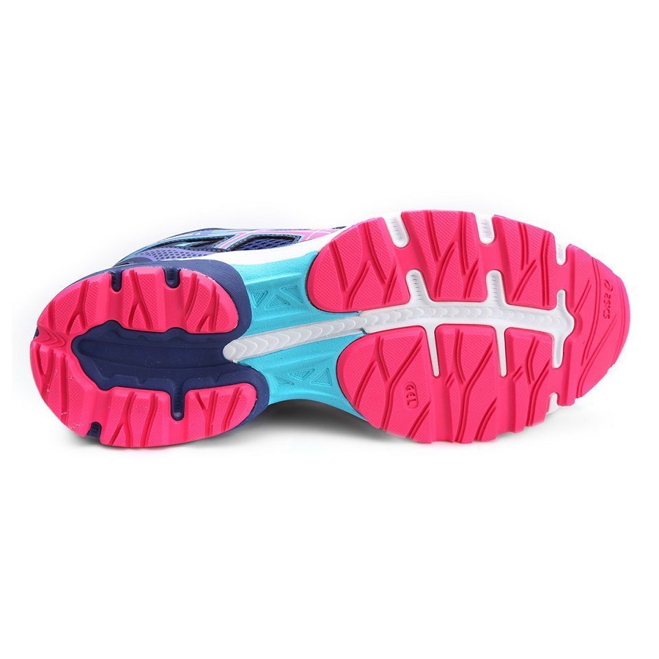 tênis asics gel equation 9 feminino azul e rosa