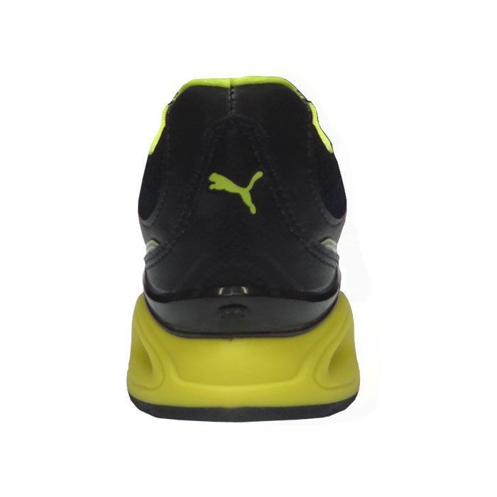 tenis puma preto e amarelo